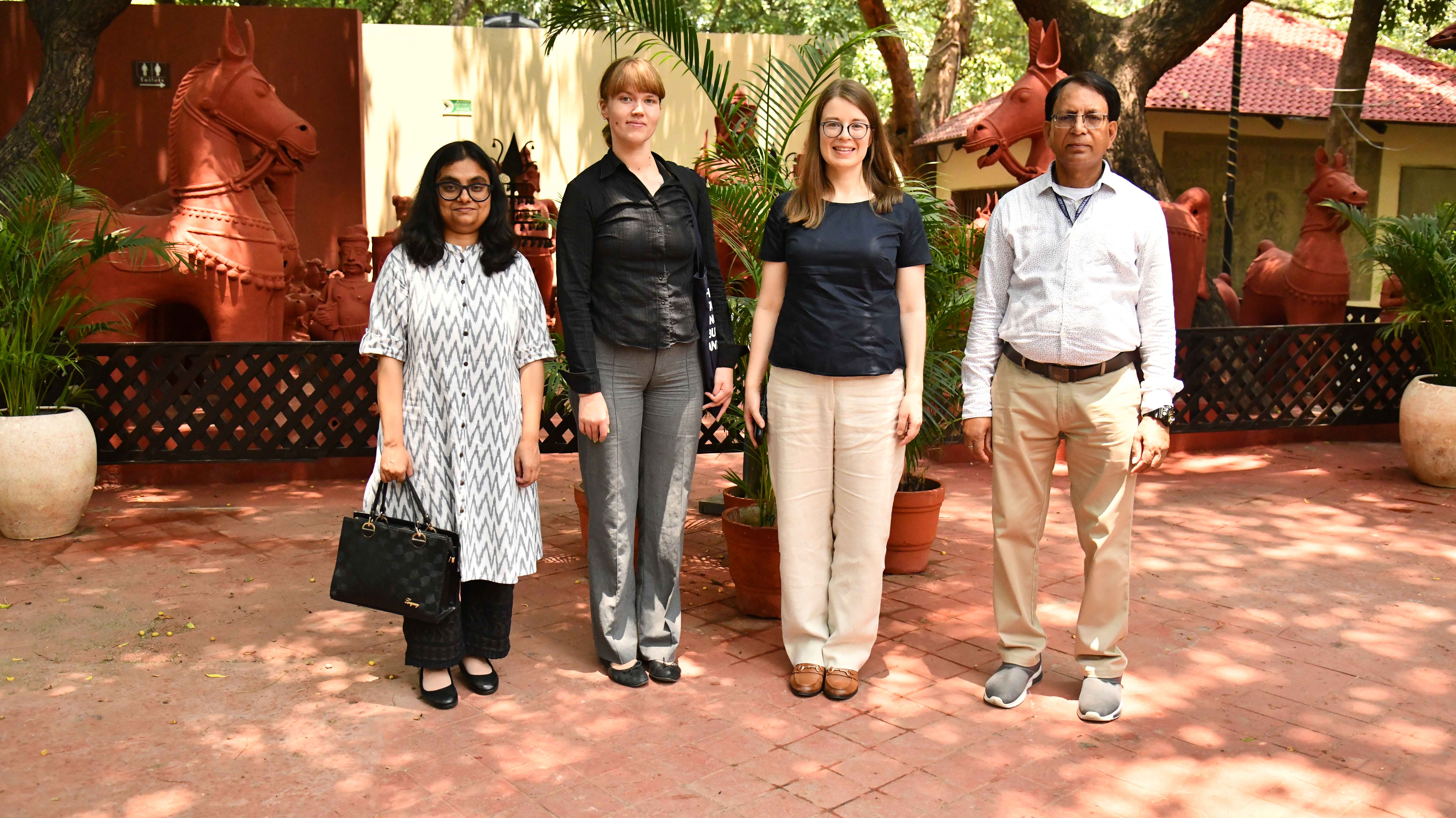 Visit of Finland Embassy Officials at National Crafts Museum – 04 July 2025