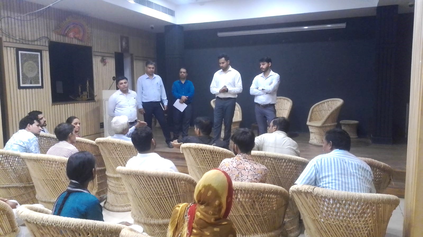 Monthly Interaction with artisans participating in CDP for the month of May, 26